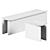 Sleek Curve Bench Duo by Estudio Rain 3D model small image 2