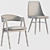 Modern Chair Zurich and Dublin 3D model small image 7