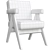 Sleek Matteus Dining Chair 3D model small image 5