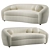 Modern RH SYLVAIN Sofa 3D model small image 2