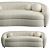 Modern RH SYLVAIN Sofa 3D model small image 3