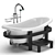 Jorger Magic Oval Bathtub 3D model small image 2