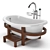 Jorger Magic Oval Bathtub 3D model small image 3