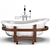 Jorger Magic Oval Bathtub 3D model small image 4
