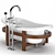 Jorger Magic Oval Bathtub 3D model small image 6