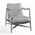 Modern Chagal Chair: Sleek Elegance for Any Space 3D model small image 4