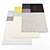 High Resolution Set of 4 Carpets 3D model small image 1
