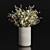 Green Bliss Plants Bouquet 3D model small image 2