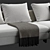 Modern Minotti Lawson Corner Sofa 3D model small image 5