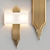 Vintage Gold Wall Lamp: Classy and Elegant 3D model small image 1