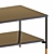 Sleek Black Glass IKEA Tables 3D model small image 2