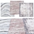 Contemporary Square Rugs | Assorted Sizes 3D model small image 1