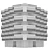 Parametric Corner Building with Detailed Facades 3D model small image 6