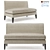 Hall Sofa: Classic Design with a Contemporary Twist 3D model small image 1