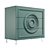 Modern 4-Drawer Chest of Drawers 3D model small image 2