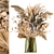 Botanical Beauty: Dried Flower Bouquet 3D model small image 1