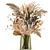 Botanical Beauty: Dried Flower Bouquet 3D model small image 6