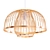 Calico Bamboo Pendant Hanging Light 3D model small image 1