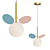 Modern Pendant Lamp: Lampatron MATISSE ONE 3D model small image 1
