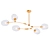 Modern Linear Chandelier | Jakob 5 3D model small image 1