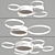 Twine Ceiling Lamps Collection 3D model small image 2