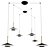 Stellar Shine: ORION Pendant Lamps 3D model small image 2