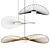 Modern Vertigo Pendant Lamp – Timeless Elegance 3D model small image 1