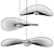 Modern Vertigo Pendant Lamp – Timeless Elegance 3D model small image 2