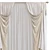 Elegant Window Drapes 3D model small image 3