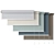 Customizable Roller Blinds in 5 Sizes and 5 Colors | Bella Collection 3D model small image 2