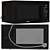 Samsung Grill Fry Microwave 3D model small image 2