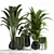 Stylish Indoor Plant Set06 3D model small image 1