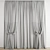 Polygonal Curtain Model: High Quality, Versatile Design 3D model small image 5