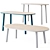 Rue Wood Kids Table: Sleek and Stylish Design 3D model small image 1