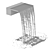 Stainless Steel Waterfall Fountain 3D model small image 3