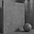 Seamless Concrete Plaster Set 3D model small image 4