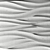 Wave Panel: 3D Decorative Gypsum 3D model small image 3
