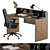 Elegant Essential Home Office 3D model small image 1
