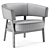 Modern Juno Chair: Stylish and Comfortable 3D model small image 5