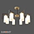 Eurosvet Palio Loft Chandelier 3D model small image 1