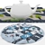 Versatile Round Rug Set 3D model small image 3