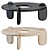 Modern Henge Coffee Table: Sleek Design 3D model small image 1