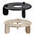 Modern Henge Coffee Table: Sleek Design 3D model small image 6