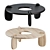 Modern Henge Coffee Table: Sleek Design 3D model small image 7