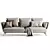 ARKETIPO MORRISON: Luxurious 2014 Sofa 3D model small image 4