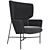Caristo High Back Armchair 3D model small image 7