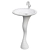  Modern Wash Basin v005 3D model small image 2