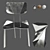 Takahashi Origami: Folding chairs perfected 3D model small image 2