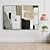 Modern Abstract 85cm Photo Frame 3D model small image 3