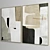 Modern Abstract 85cm Photo Frame 3D model small image 4